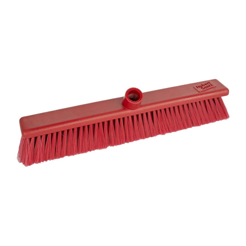 Weicher Besen 457 mm Rot - Jantex - Fourniresto Weicher Besen 457 mm Rot - Jantex - Fourniresto