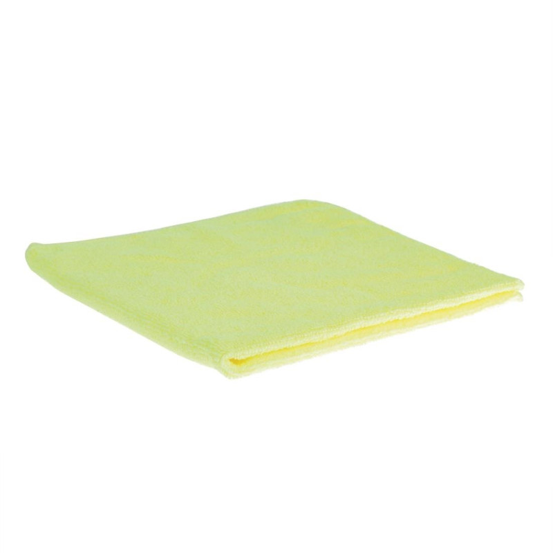 Mikrofaser-Tücher Gelb - 5er-Pack - Jantex Mikrofaser-Tücher Gelb - 5er-Pack - Jantex