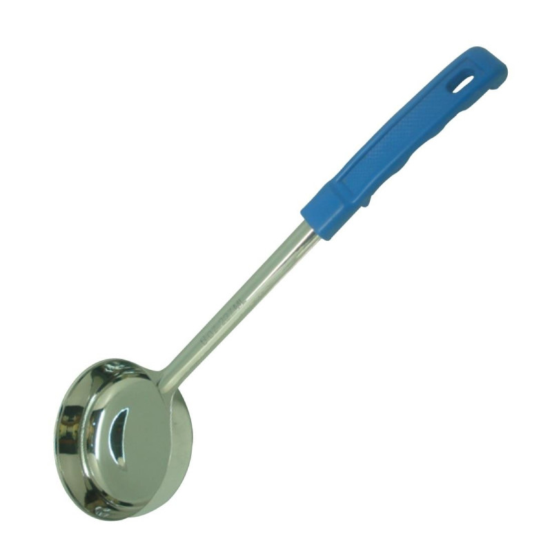 Dubbelwandige blauwe roestvrijstalen mok - 237 ml - FourniResto Dubbelwandige blauwe roestvrijstalen mok - 237 ml - FourniResto