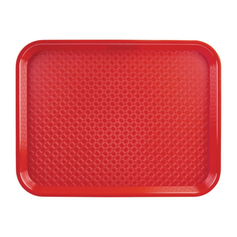 Plastic Rode Fastfood Dienblad - Olympia KRISTALLON - Fourniresto Plastic Rode Fastfood Dienblad - Olympia KRISTALLON - Fourniresto