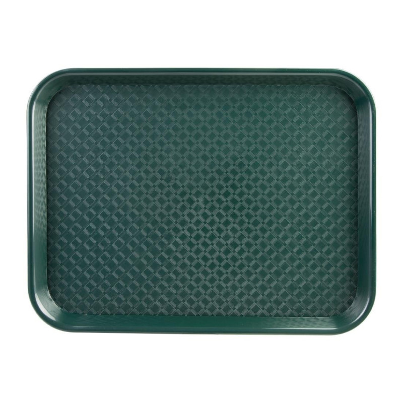 Plastic Groen Fastfood Dienblad - Olympia KRISTALLON - Fourniresto Plastic Groen Fastfood Dienblad - Olympia KRISTALLON - Fourniresto