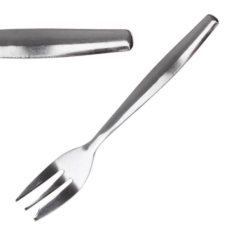 Fourchette À Gâteau en Inox - Lot De 12- Olympia Fourchette À Gâteau en Inox - Lot De 12- Olympia