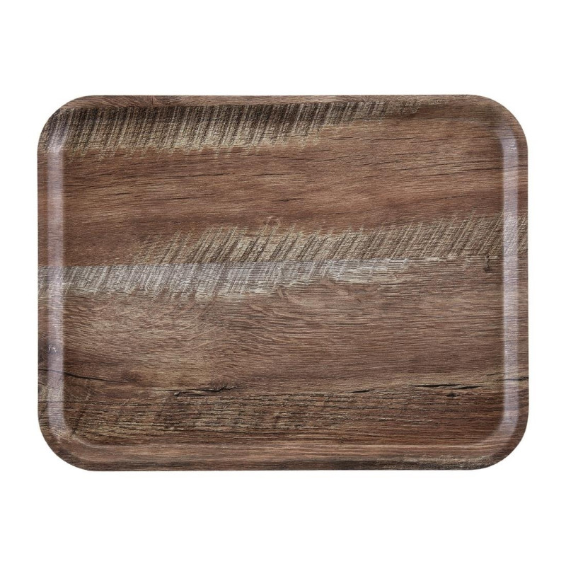 Plateau Stratifié Surface Grainée Madeira Chêne Foncé 430 mm - Cambro - Fourniresto Plateau Stratifié Surface Grainée Madeira Chêne Foncé 430 mm - Cambro - Fourniresto