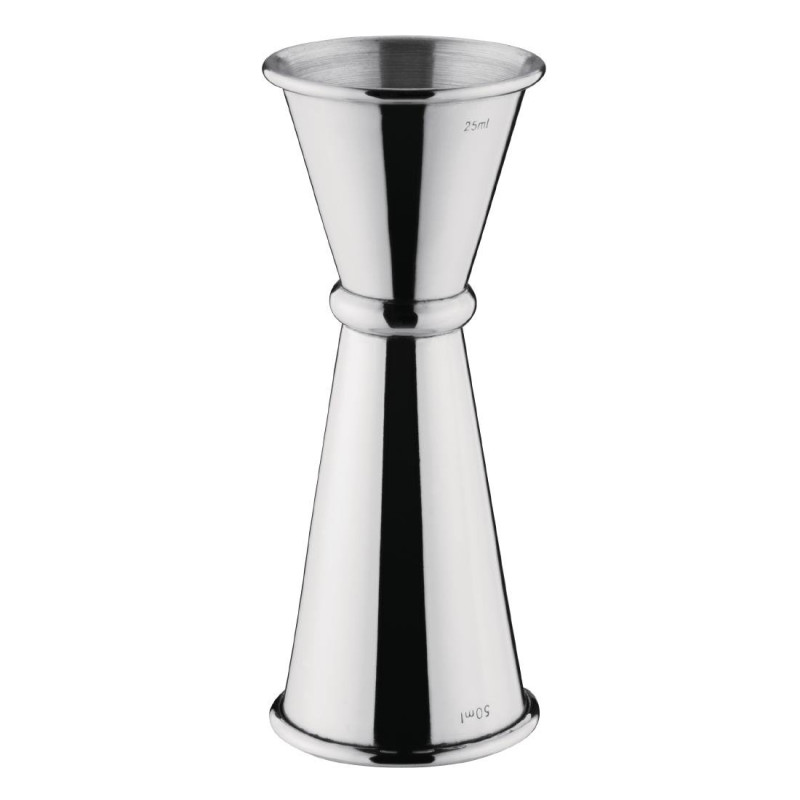 Konischer Edelstahl-Barmaß 25 und 50 ml - Olympia - Fourniresto Konischer Edelstahl-Barmaß 25 und 50 ml - Olympia - Fourniresto