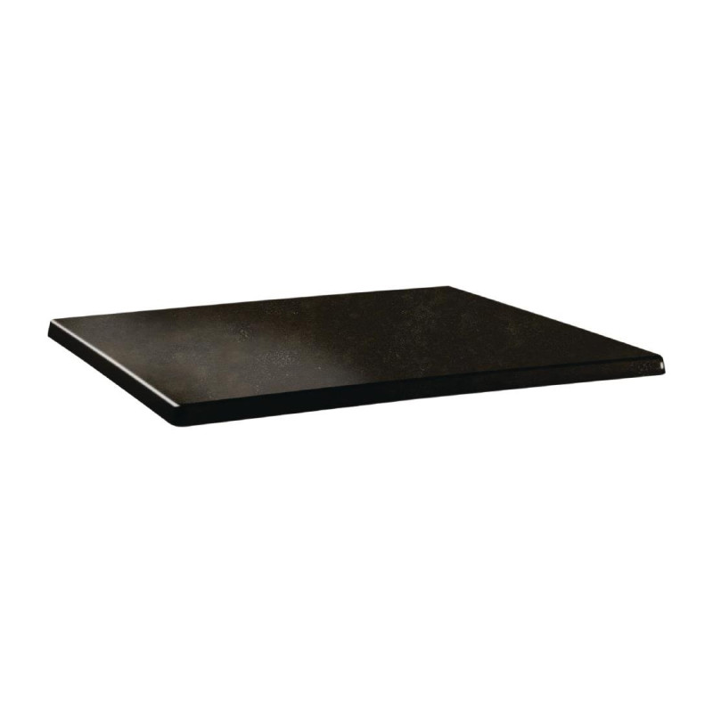 Rectangular Table Top Classic Line Cyprus Metal - L 1100 x W 700mm - Topalit Rectangular Table Top Classic Line Cyprus Metal - L 1100 x W 700mm - Topalit