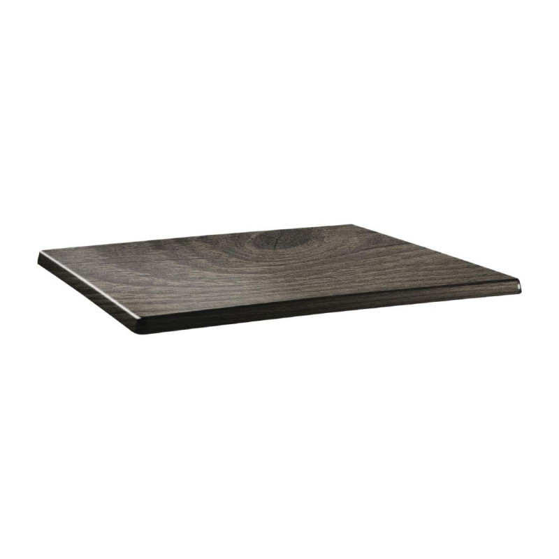 Plateau De Table Rectangulaire Classic Line Timber - L 1200 x 800mm - Topalit Plateau De Table Rectangulaire Classic Line Timber - L 1200 x 800mm - Topalit