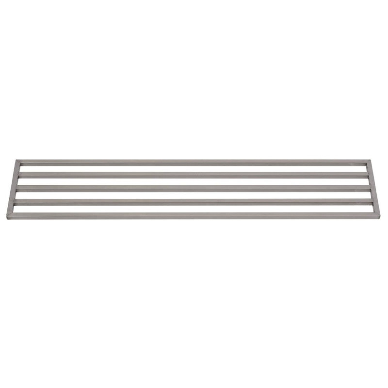 Wandregal aus Edelstahl mit Löchern - L 1500 x T 400mm - Gastro M Wandregal aus Edelstahl mit Löchern - L 1500 x T 400mm - Gastro M