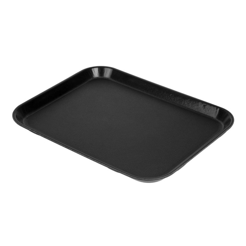 Plateau Rectangulaire Antidérapant en Fibre de Verre EpicTread Noir 350mm - Cambro - Fourniresto Plateau Rectangulaire Antidérapant en Fibre de Verre EpicTread Noir 350mm - Cambro - Fourniresto