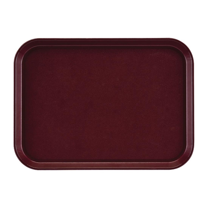 Rechthoekig Antislip Glasvezel Serveerblad EpicTread Bordeaux 350mm - Cambro - Fourniresto Rechthoekig Antislip Glasvezel Serveerblad EpicTread Bordeaux 350mm - Cambro - Fourniresto