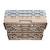 Gläserkorb 16 Fächer Camrack Beige - L 500 x B 500mm - Cambro