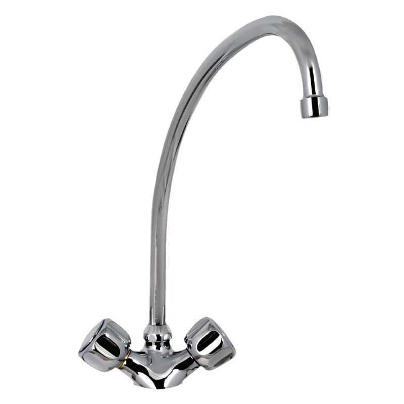 Robinet Mélangeur Monotrou Standard Col- 300mm - FourniResto - Fourniresto Robinet Mélangeur Monotrou Standard Col- 300mm - FourniResto - Fourniresto