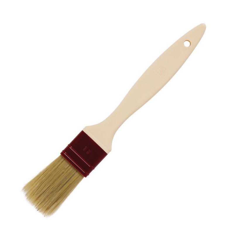 Flacher Backpinsel aus Naturborsten - 35 mm - Matfer - Fourniresto Flacher Backpinsel aus Naturborsten - 35 mm - Matfer - Fourniresto
