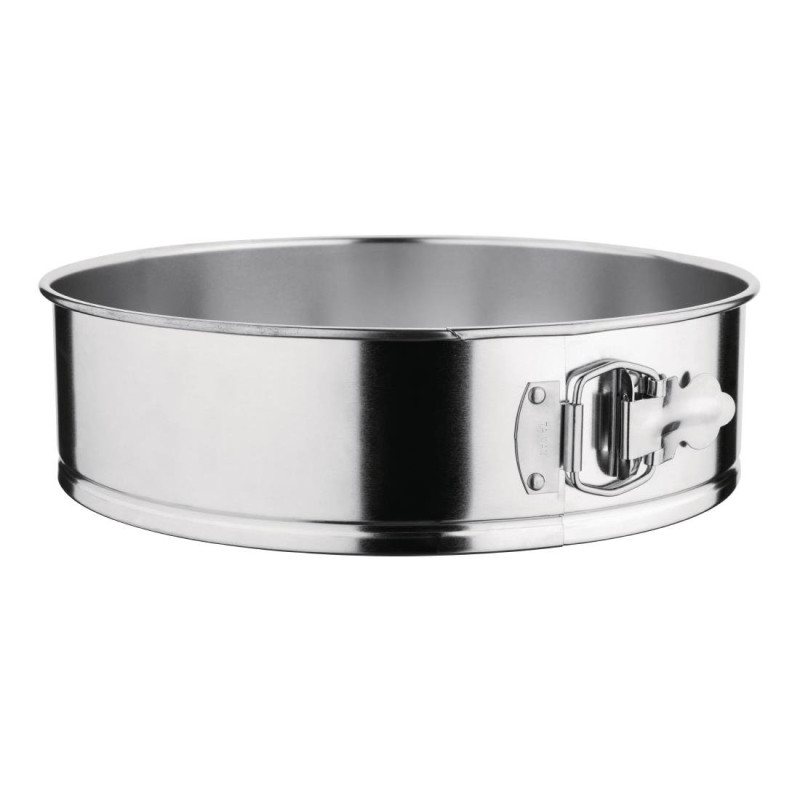 Moule Rond À Charnière en Fer Blanc - Ø 260mm - Vogue Moule Rond À Charnière en Fer Blanc - Ø 260mm - Vogue