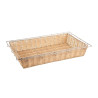 Mandje van riet met metalen frame - GN1/1 - Olympia - Fourniresto