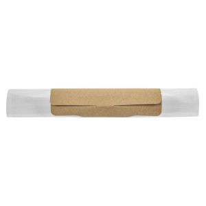 Zakjes Baguette Kraft Recycleerbaar met klemclip - Set van 500 - Colpac