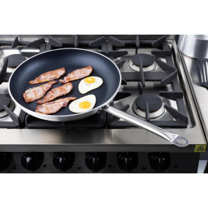 Antihaft-Induktionspfanne aus Aluminium und Teflon - Ø 400mm - Vogue