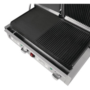 Double Smooth Contact Grill on the Left/Grooved on the Right - Buffalo