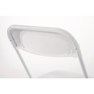Opvouwbare witte stoelen - Bolero - Fourniresto