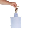 Rol met centrale voeding 1-laags - Blauw - Jantex