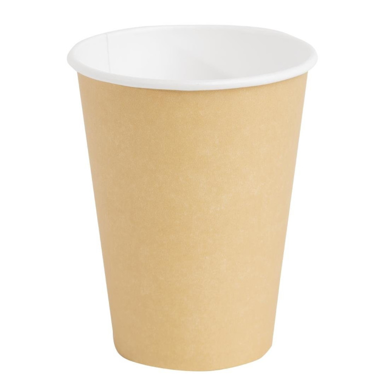 Wegwerpbekers voor warme dranken Bruin - 340 ml - Pak van 1000 - Fiesta Wegwerpbekers voor warme dranken Bruin - 340 ml - Pak van 1000 - Fiesta