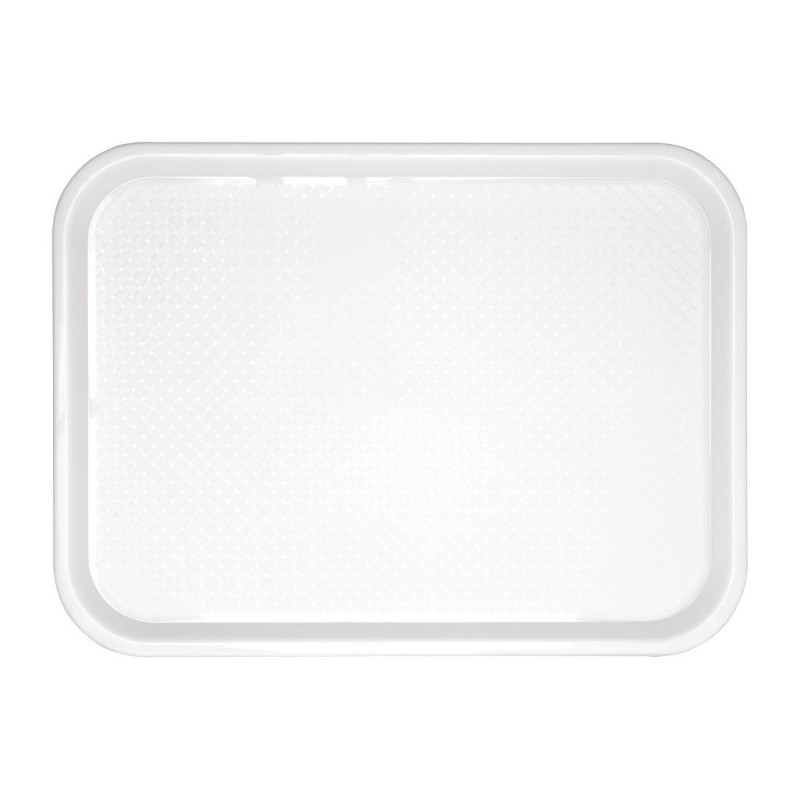 Selbstbedienungs-Tablett 305 x 415 mm Weiß - Olympia KRISTALLON - Fourniresto