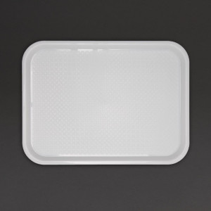 Selbstbedienungs-Tablett Weiß 450 x 350 mm - Olympia KRISTALLON - Fourniresto