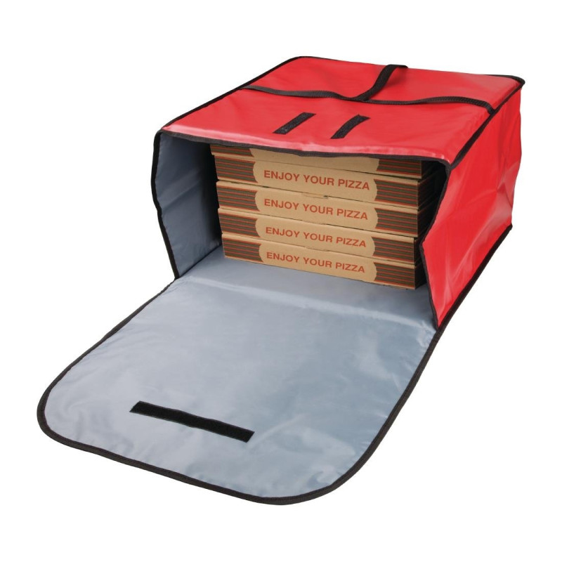 Große isolierte Pizzatasche - B 510 x T 510 mm - Vogue Große isolierte Pizzatasche - B 510 x T 510 mm - Vogue
