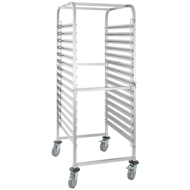 Wagen met geleiders GN- 15 niveaus - Vogue Wagen met geleiders GN- 15 niveaus - Vogue