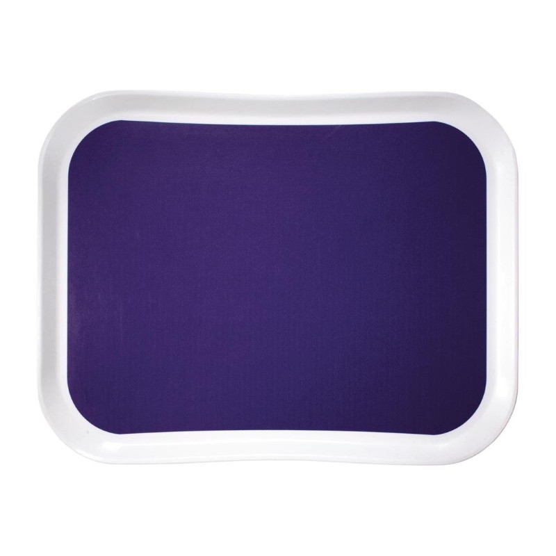 Polyester Century Fun Versa Lite Tray - 330 X 430mm - Grape - Cambro - Fourniresto Polyester Century Fun Versa Lite Tray - 330 X 430mm - Grape - Cambro - Fourniresto