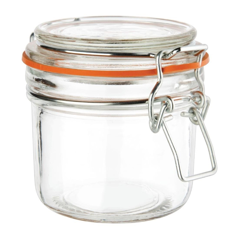 200ml Canning Jars - Set of 6 - Vogue - Fourniresto 200ml Canning Jars - Set of 6 - Vogue - Fourniresto