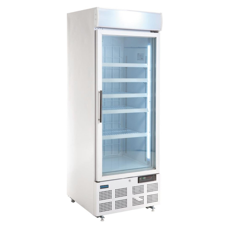 Ventilated Negative Refrigerated Display Case 412L - Polar - Fourniresto Ventilated Negative Refrigerated Display Case 412L - Polar - Fourniresto