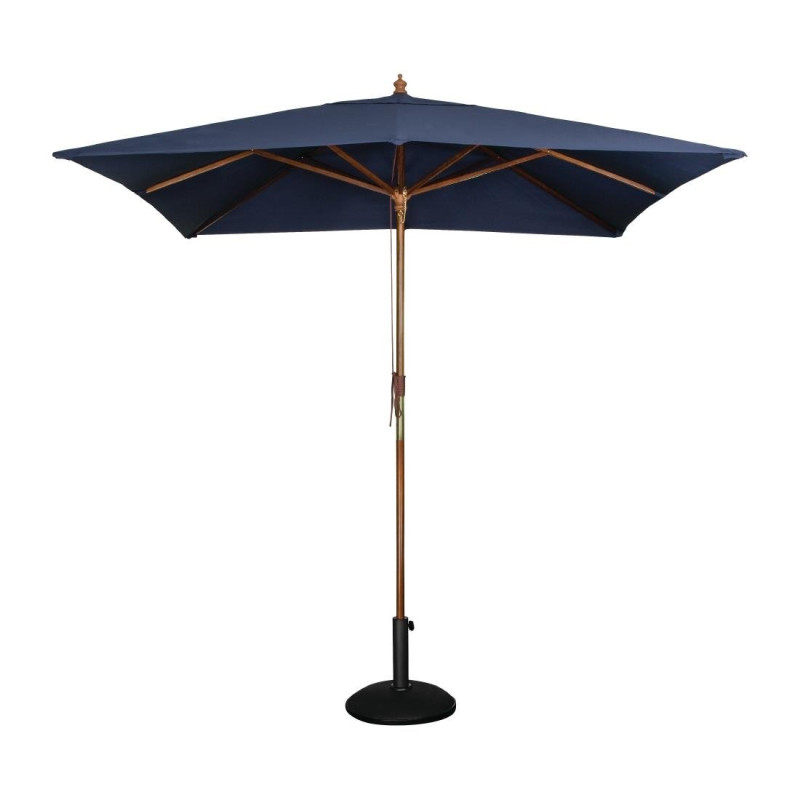 Sonnenschirm Quadrat Marineblau - L 2500mm - Bolero Sonnenschirm Quadrat Marineblau - L 2500mm - Bolero