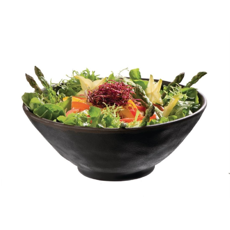Melamine salad bowl Marone - Ø 240mm - APS Melamine salad bowl Marone - Ø 240mm - APS