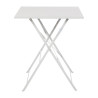 Terrassentisch aus Stahl - grau - 600mm - Bolero - Fourniresto