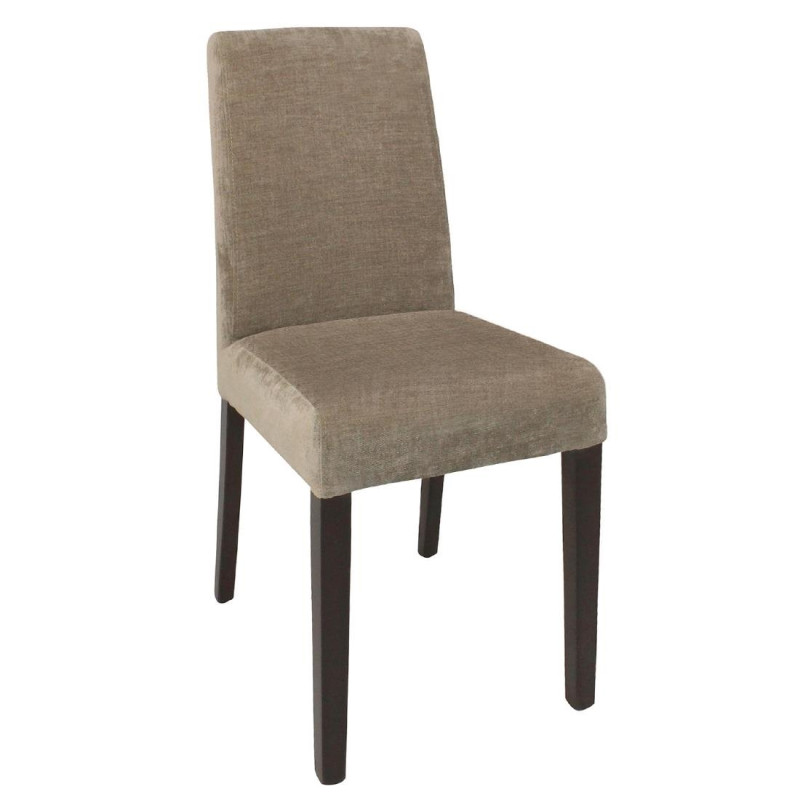 Beige Stühle mit Stoffpolsterung - Bolero - Fourniresto Beige Stühle mit Stoffpolsterung - Bolero - Fourniresto