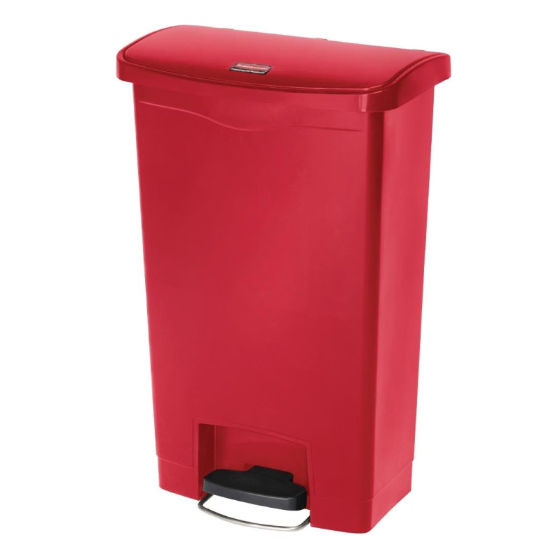 Front pedal slim jim trash can - 50L - Rubbermaid Front pedal slim jim trash can - 50L - Rubbermaid