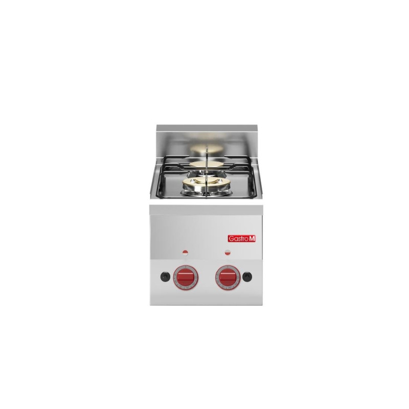 Oben 2 Gasbrenner zum Aufstellen - B 300 x T 600 mm - Gastro M - Fourniresto Oben 2 Gasbrenner zum Aufstellen - B 300 x T 600 mm - Gastro M - Fourniresto