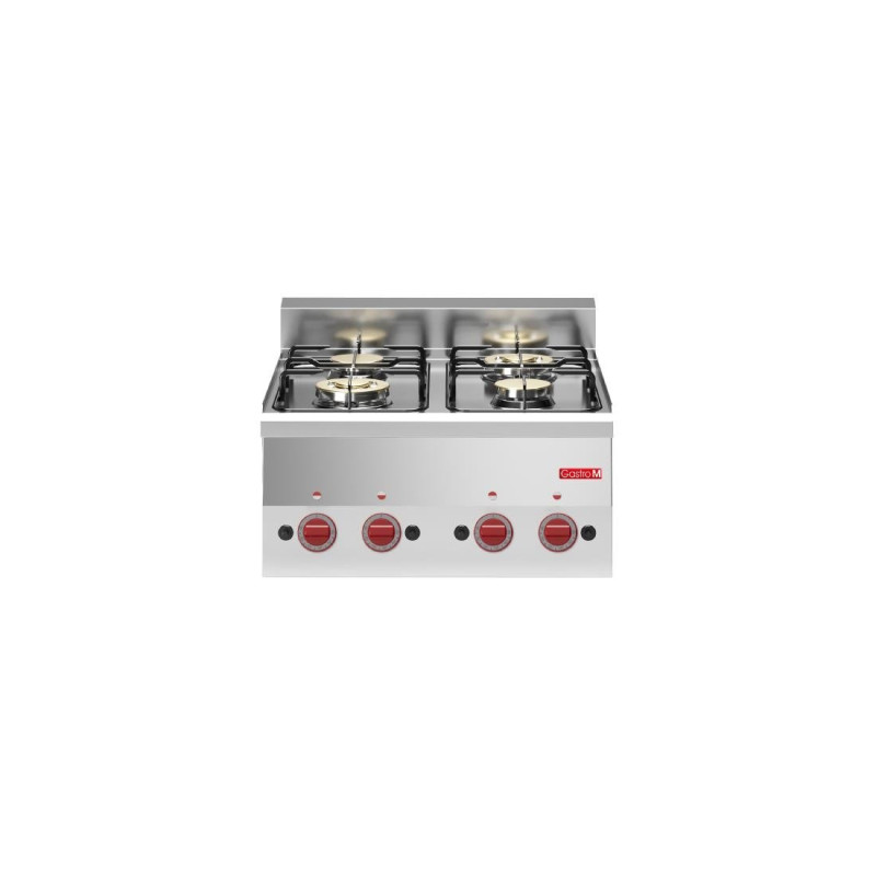 Above 4 high gas burners to place prof 600 - Gastro M - Fourniresto Above 4 high gas burners to place prof 600 - Gastro M - Fourniresto