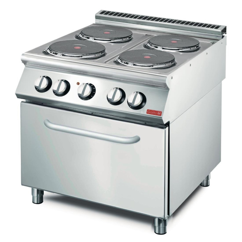 Elektroherd 4 Platten auf statischem Elektroherd - P 700 - Gastro M Elektroherd 4 Platten auf statischem Elektroherd - P 700 - Gastro M