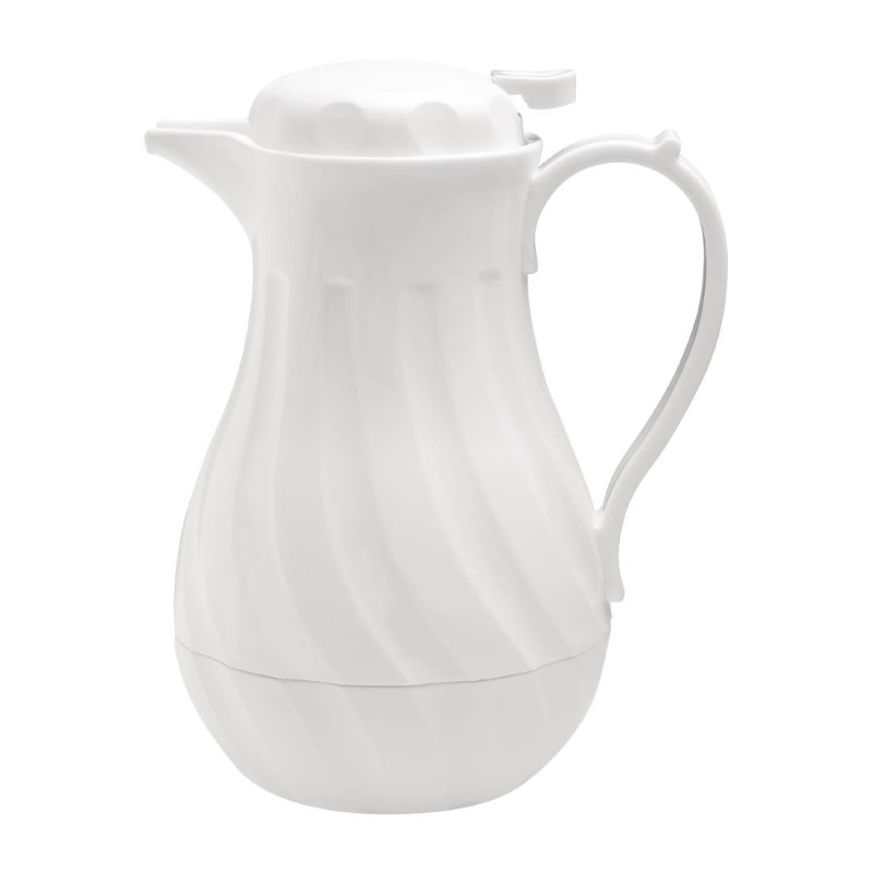 Pichet Isotherme Torsadé Blanc 2L - Olympia Pichet Isotherme Torsadé Blanc 2L - Olympia