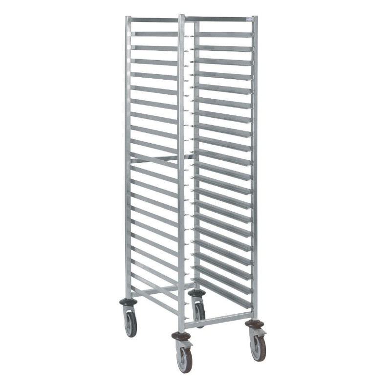 Wagen met Euro-norm glijrails - 600 x 400mm - 20 niveaus - Tournus Wagen met Euro-norm glijrails - 600 x 400mm - 20 niveaus - Tournus
