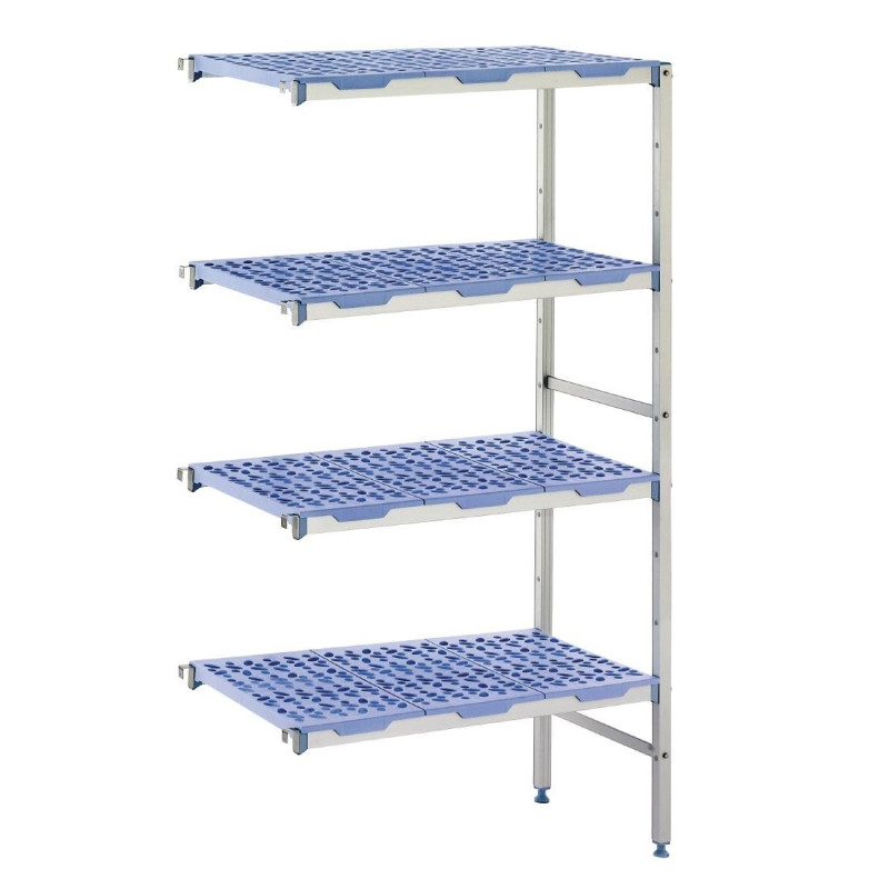 Modulares Regal in Winkel 4 Ebenen - B 849 x T 500 mm - Tournus Modulares Regal in Winkel 4 Ebenen - B 849 x T 500 mm - Tournus