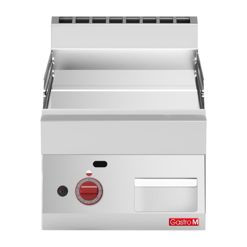 Plancha Gas 650 met Geribbelde Plaat - Gastro M Plancha Gas 650 met Geribbelde Plaat - Gastro M