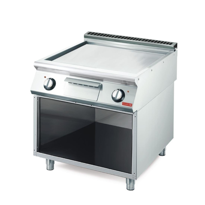 Electric griddle with chrome smooth plate - Gastro M - Fourniresto Electric griddle with chrome smooth plate - Gastro M - Fourniresto