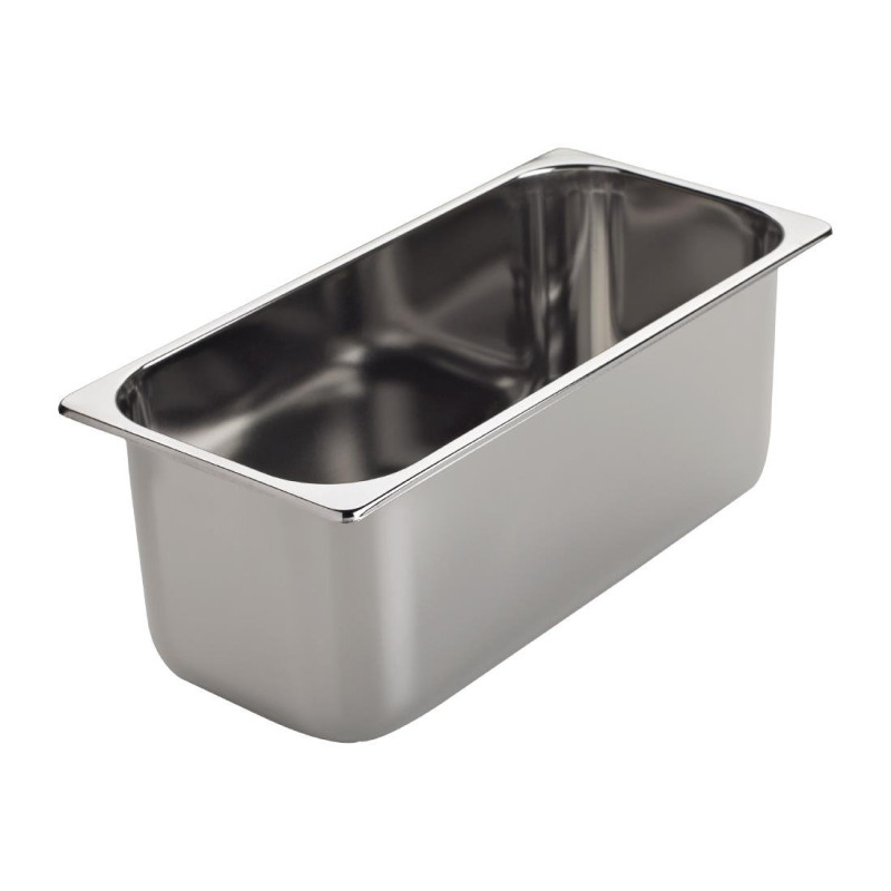Eisbehälter aus Edelstahl 360 x 165 x 120mm - Gastro M - Fourniresto Eisbehälter aus Edelstahl 360 x 165 x 120mm - Gastro M - Fourniresto