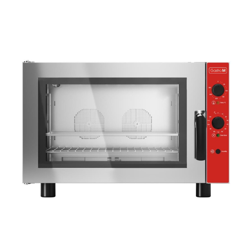 Vier Elektrokonvektionsofen 4 Ebenen mit Seitenhumidifikator - 400V - Gastro M Vier Elektrokonvektionsofen 4 Ebenen mit Seitenhumidifikator - 400V - Gastro M