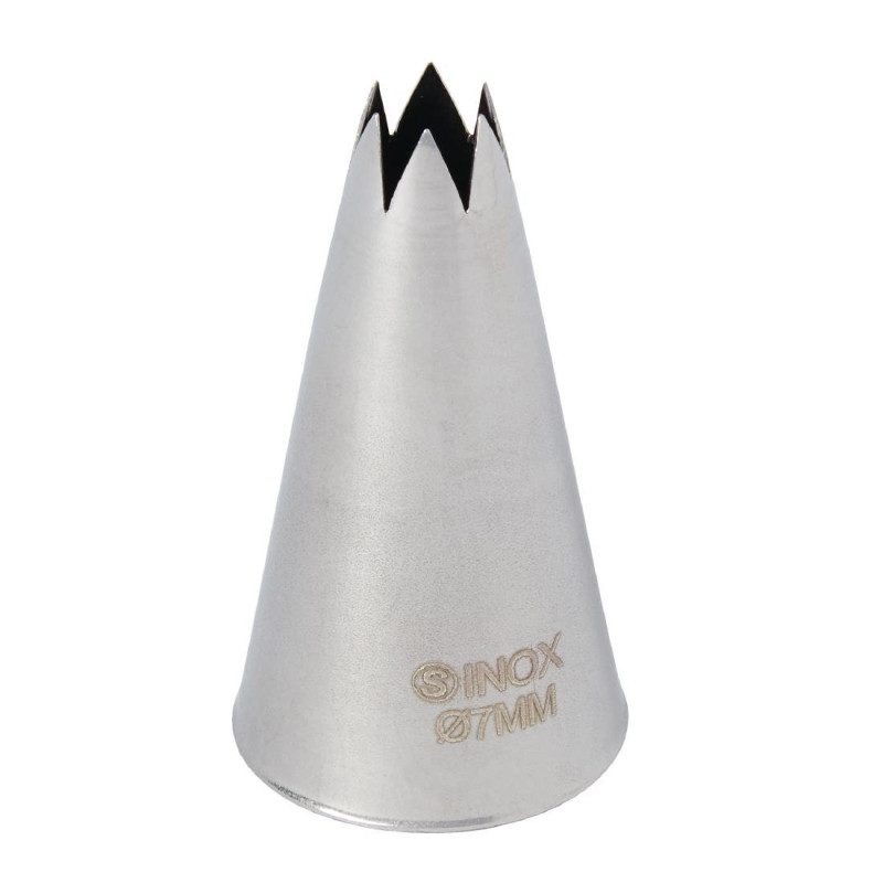 RVS spuitmond 7mm - Schneider - Fourniresto RVS spuitmond 7mm - Schneider - Fourniresto
