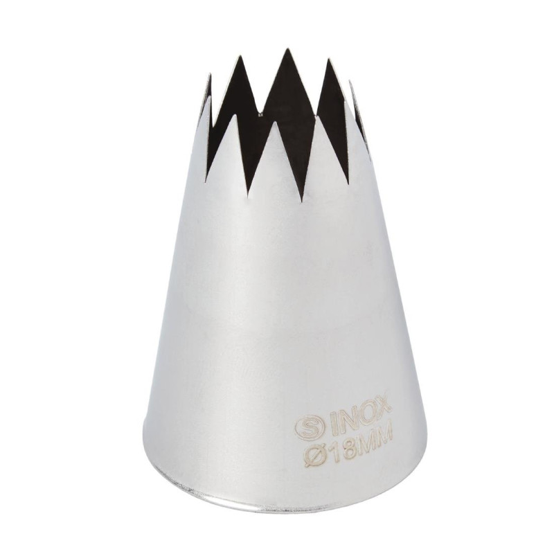 Edelstahl geriffelte Düse 18mm - Schneider - Fourniresto Edelstahl geriffelte Düse 18mm - Schneider - Fourniresto