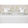 Tafelkleed wit met satijnen band 1370 x 2280mm - Mitre Luxury - Fourniresto
