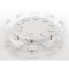 Folding round table - Bolero - Fourniresto